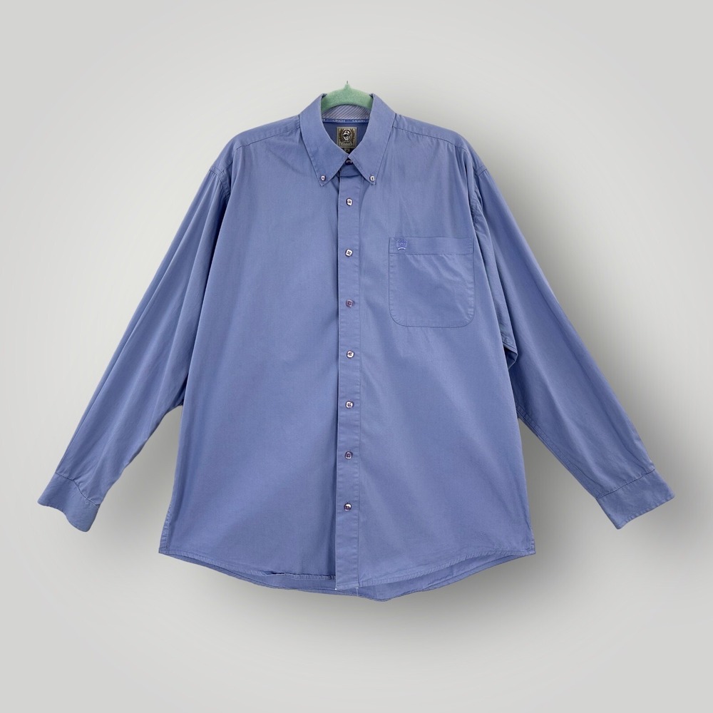 Cinch Western Shirt Mens M Lavender Purple Button Down Modern Cowboy Casual